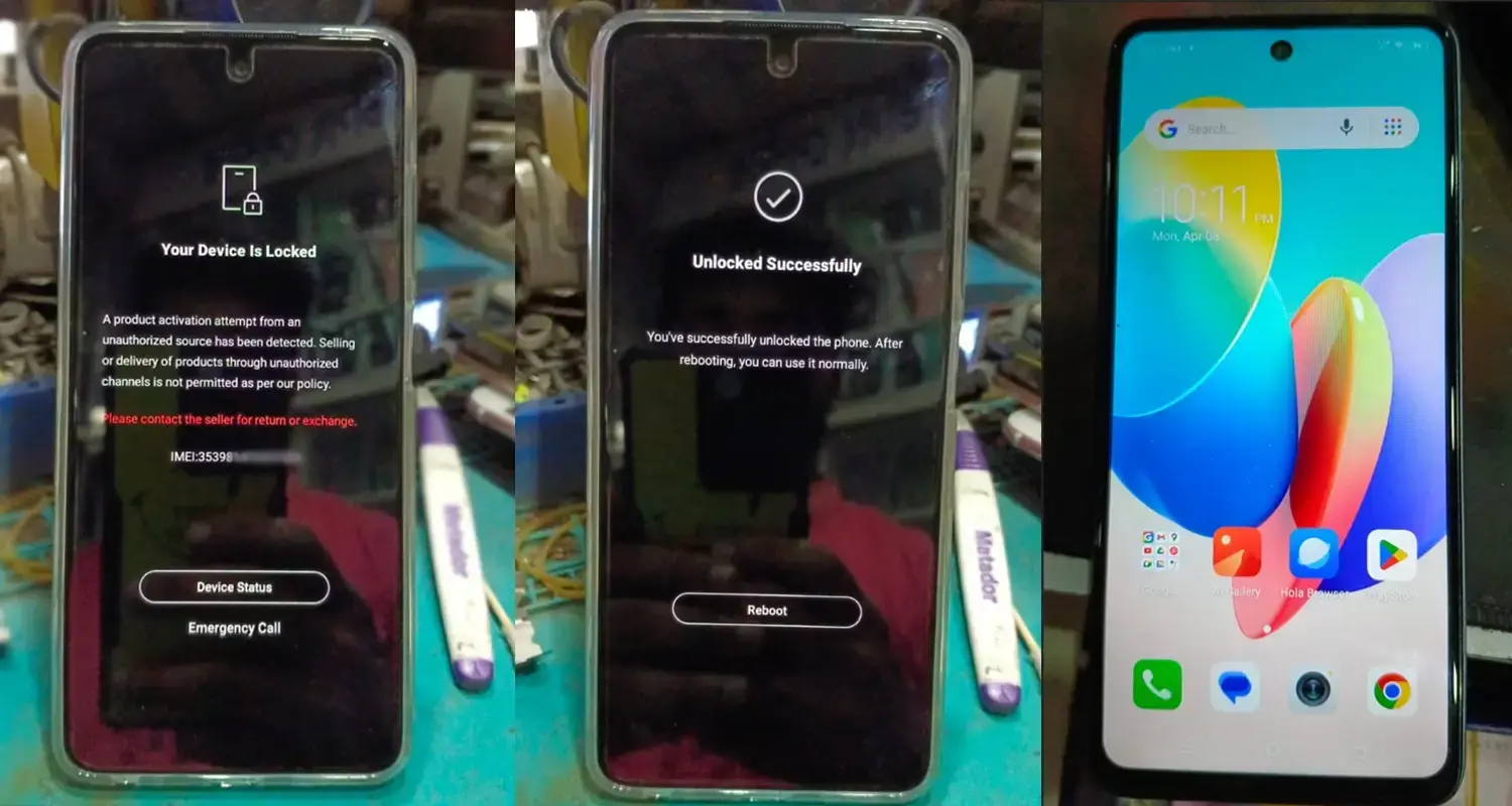 Tecno/Infinix MDM [Direct Source] Premium Permanent Remove 100% ✅ Tecno / Infinix MDM Remove Permanent Unlock By Imei Direct Source ☑️
